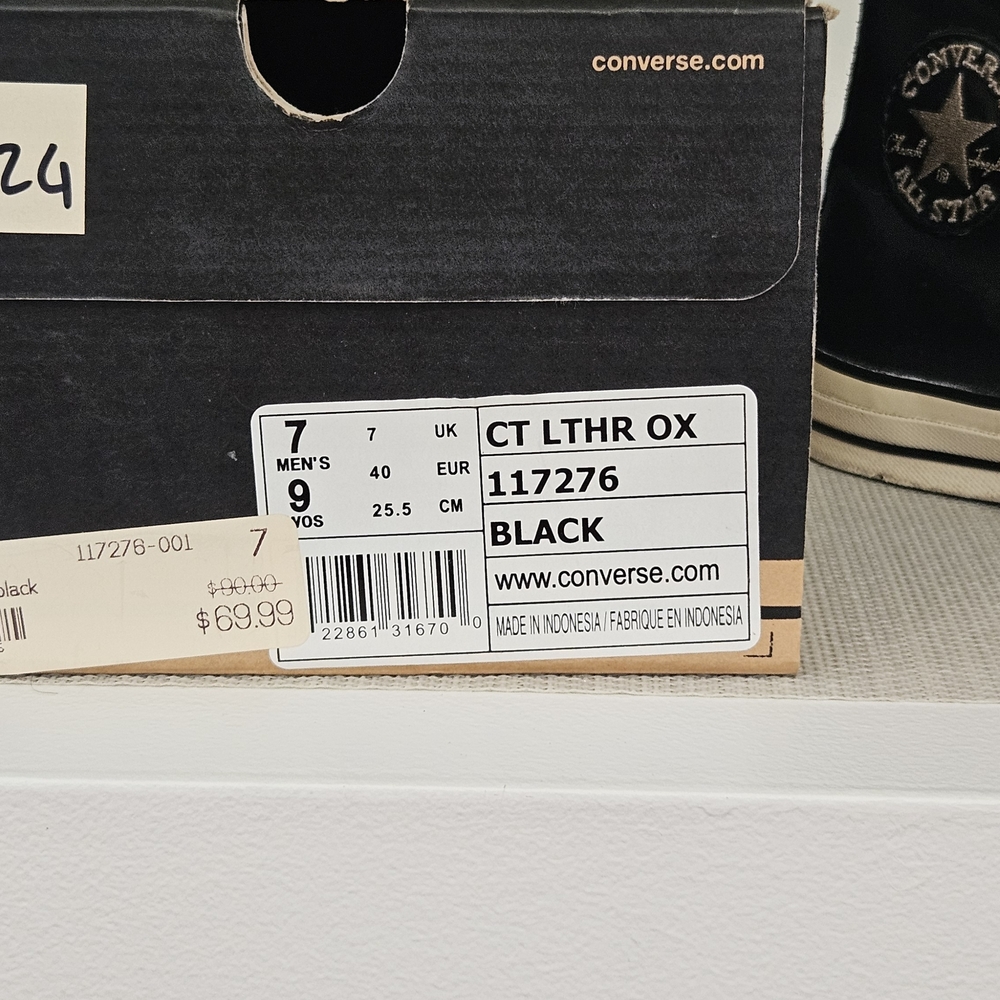Converse Black High-Top Sneakers - Picture 2 of 15